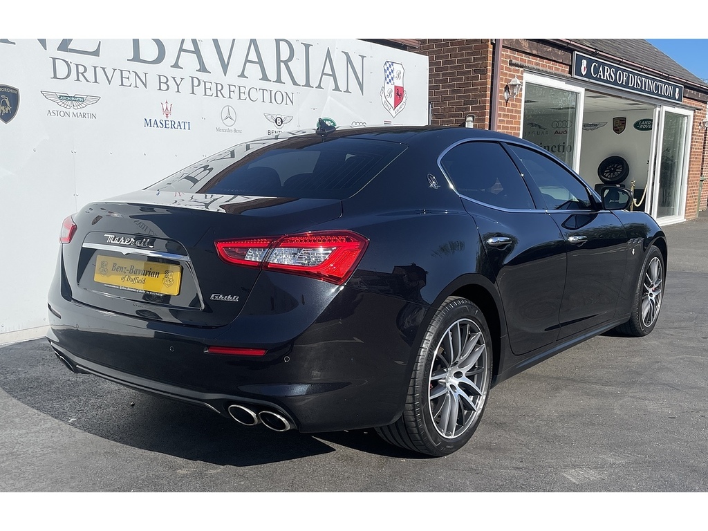 Maserati Ghibli 3.0 V6 Royale Saloon Zf Euro 6 S S 3 Black #4