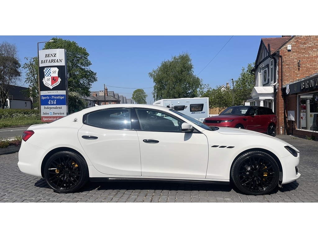 Maserati Ghibli 3.0D V6 Saloon Zf Euro 5 S S 275 Ps White #5