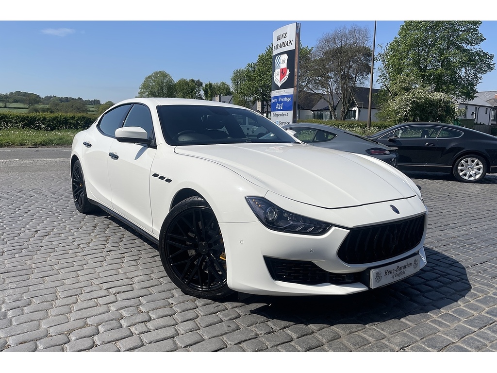 Maserati Ghibli 3.0D V6 Saloon Zf Euro 5 S S 275 Ps White