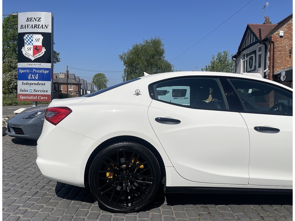 Maserati Ghibli 3.0D V6 Saloon Zf Euro 5 S S 275 Ps White #6