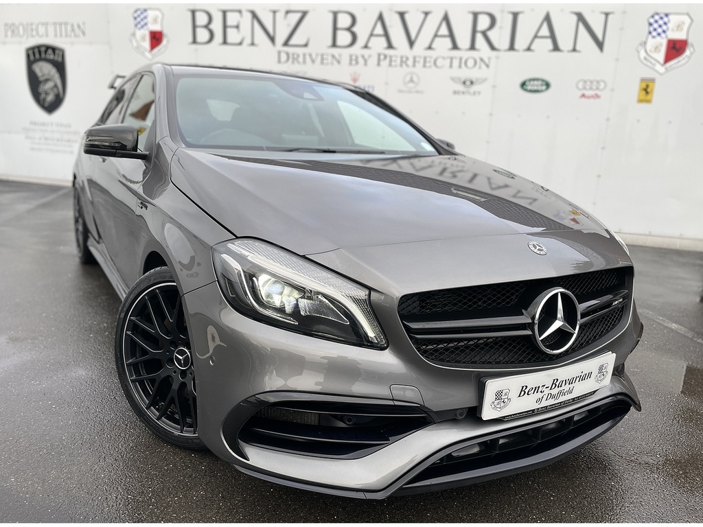 Mercedes-Benz A Class Amg Hatchback 2.0 U5516 Ulez SY17NWG Grey #2