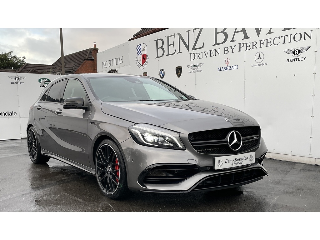 Mercedes-Benz A Class Amg Hatchback 2.0 U5516 Ulez SY17NWG Grey #4