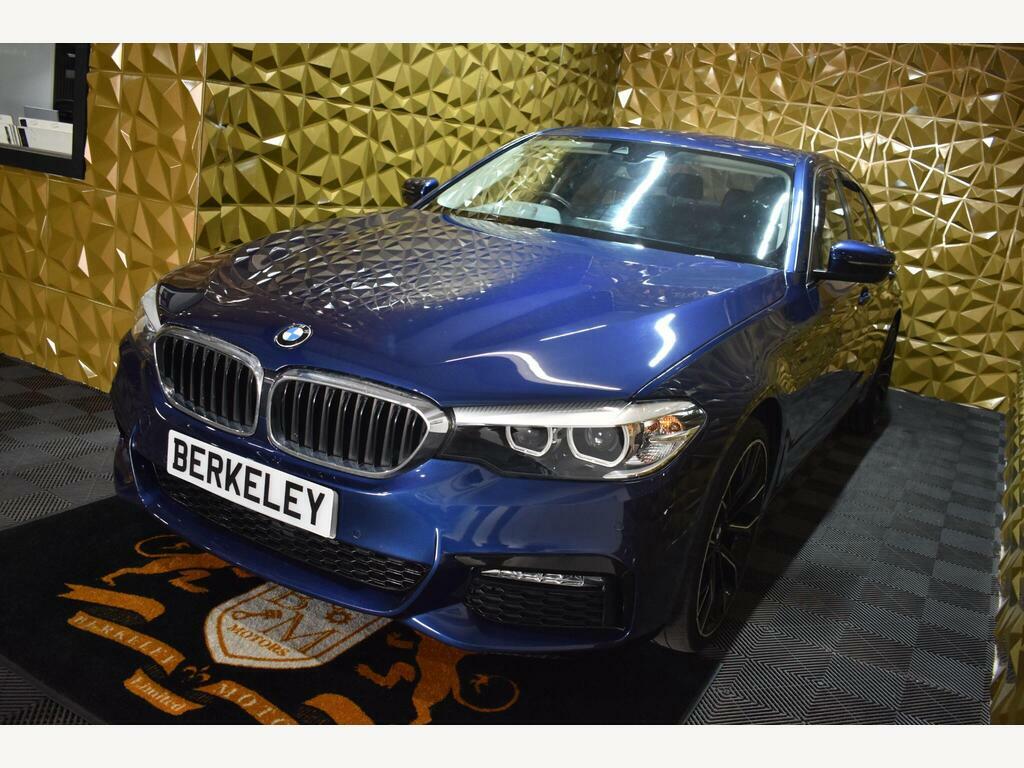 BMW 5 Series 2.0 520I Gpf M Sport Saloon AF69EMX Blue #3