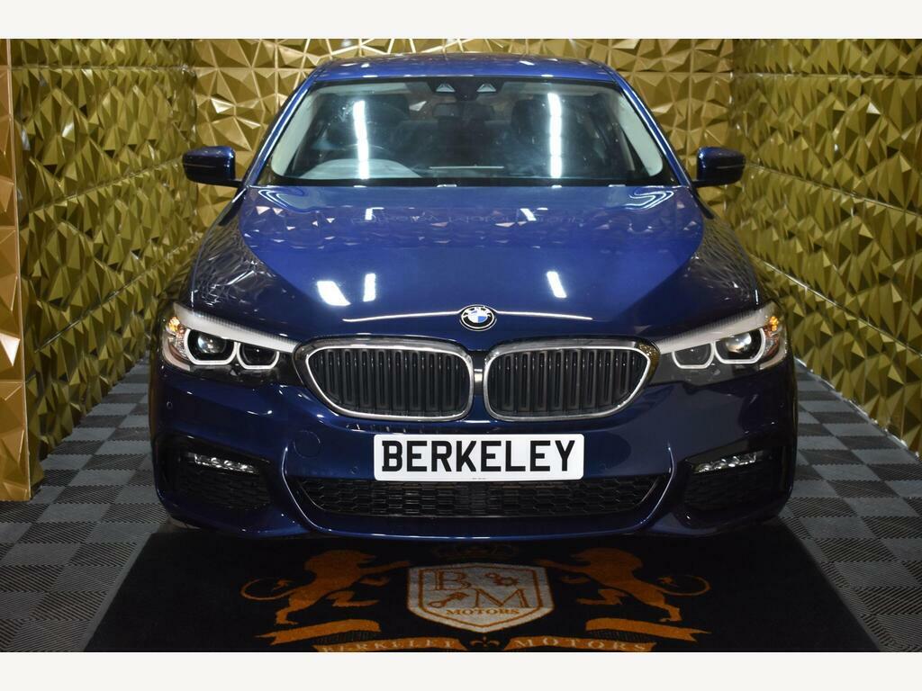 BMW 5 Series 2.0 520I Gpf M Sport Saloon AF69EMX Blue #2