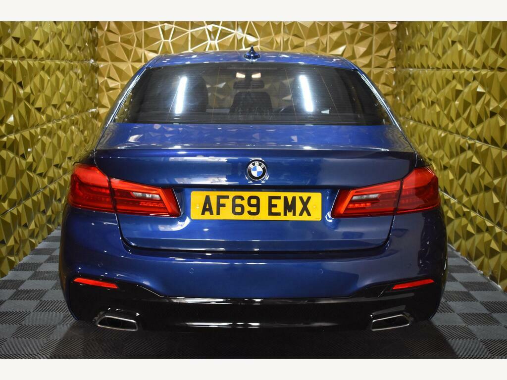 BMW 5 Series 2.0 520I Gpf M Sport Saloon AF69EMX Blue #5