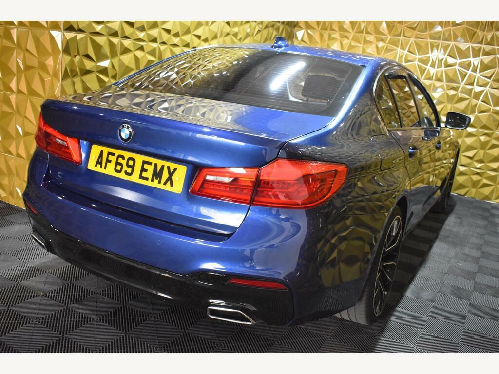 BMW 5 Series 2.0 520I Gpf M Sport Saloon AF69EMX Blue #4