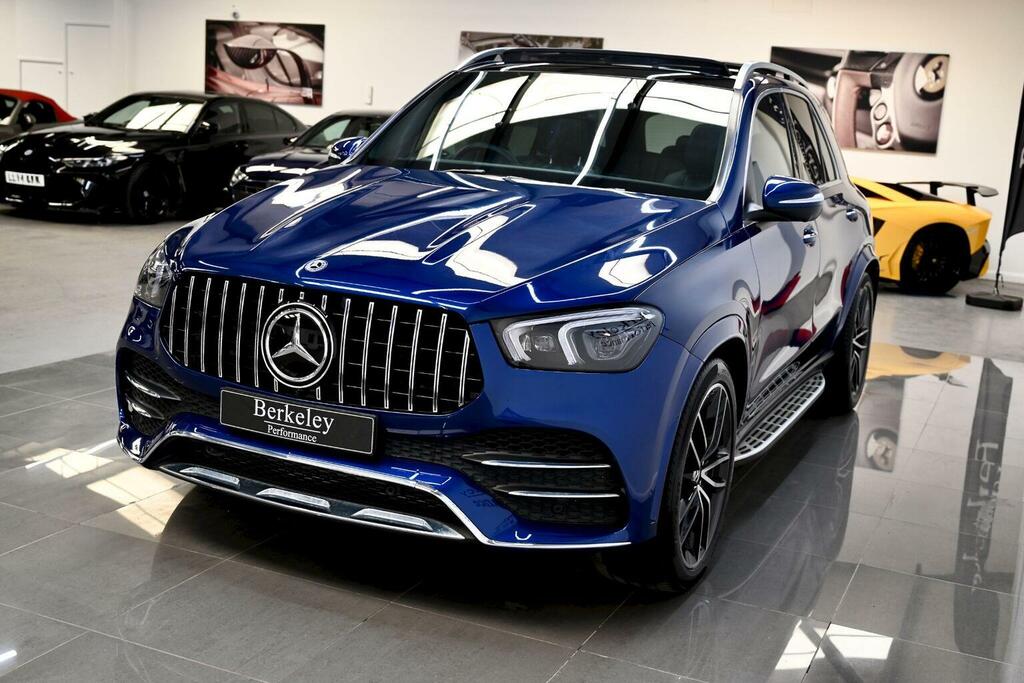 Mercedes-Benz GLE Class Suv 2.9 Gle400d Amg Line Premium Plus G-tronic 4 Blue #4