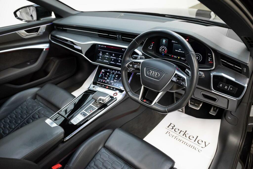 Audi RS6 Avant Estate 4.0 Tfsi V8 Vorsprung Tiptronic Quattro Eur PJ21LNX Black #2