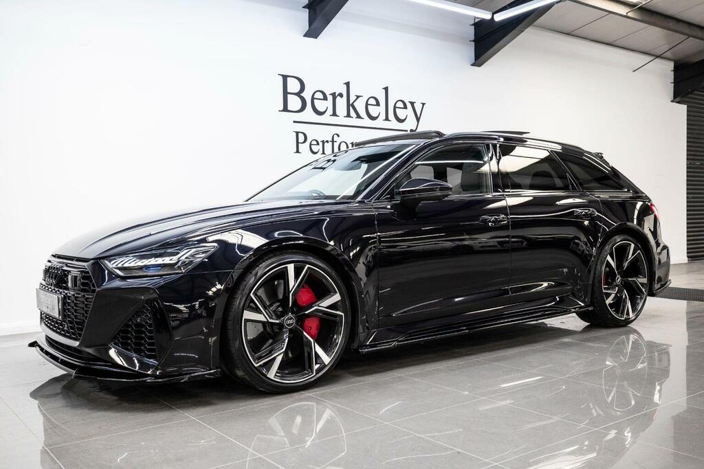 Audi RS6 Avant Estate 4.0 Tfsi V8 Vorsprung Tiptronic Quattro Eur PJ21LNX Black #3