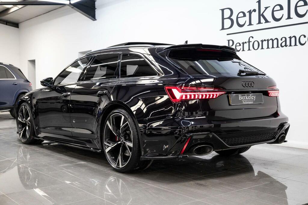 Audi RS6 Avant Estate 4.0 Tfsi V8 Vorsprung Tiptronic Quattro Eur PJ21LNX Black #6