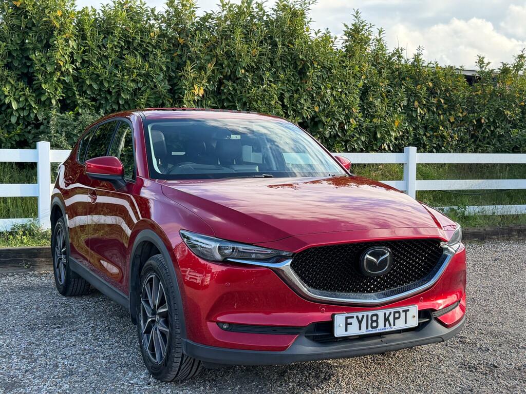 Mazda CX-5 2.2 Skyactiv-d Sport Nav 4Wd Euro 6 Ss FY18KPT Red #4