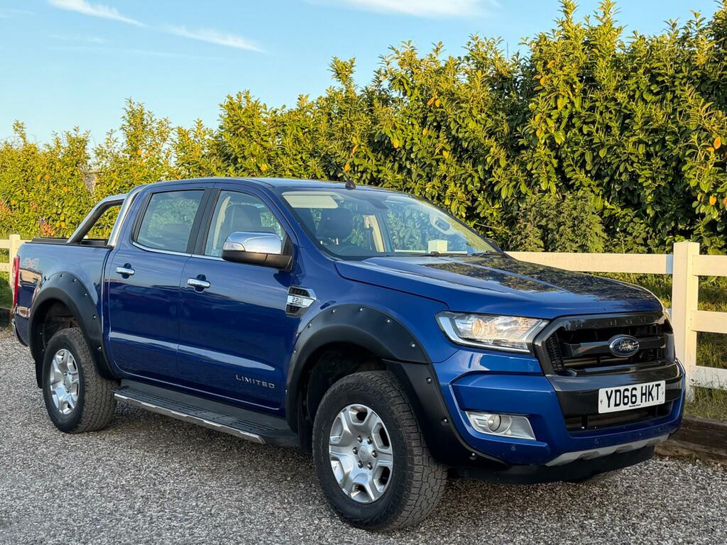 Ford Ranger 2.2 Tdci Limited Super Cab Pickup 4Wd Euro 5 Blue #3