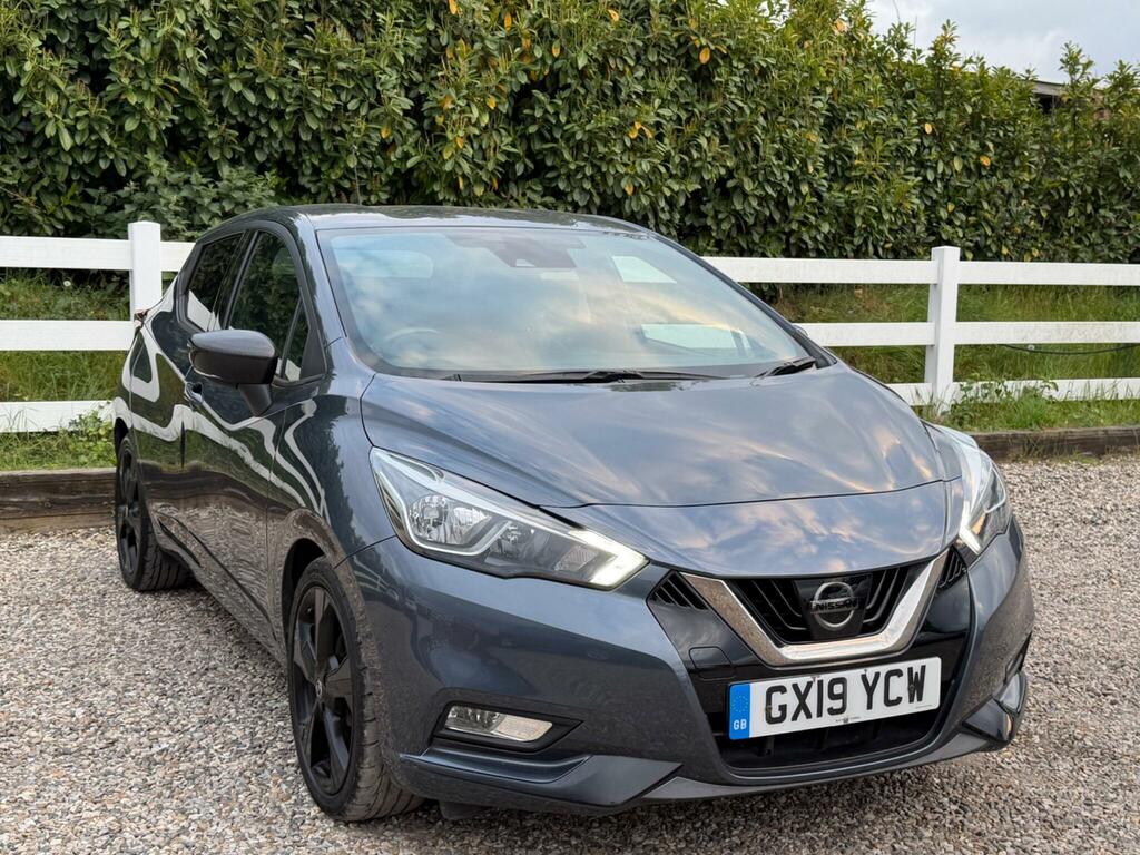 Nissan Micra 1.0 Ig-t N-sport Euro 6 Ss GX19YCW Grey #4