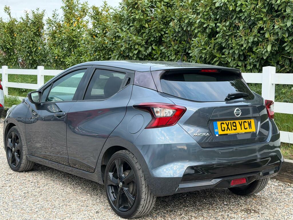 Nissan Micra 1.0 Ig-t N-sport Euro 6 Ss GX19YCW Grey #3