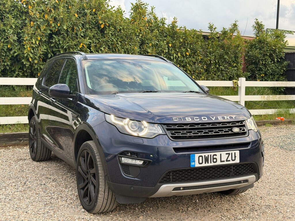 Land Rover Discovery Sport 2.0 Td4 Hse Luxury 4Wd Euro 6 Ss OW16LZU Blue #3