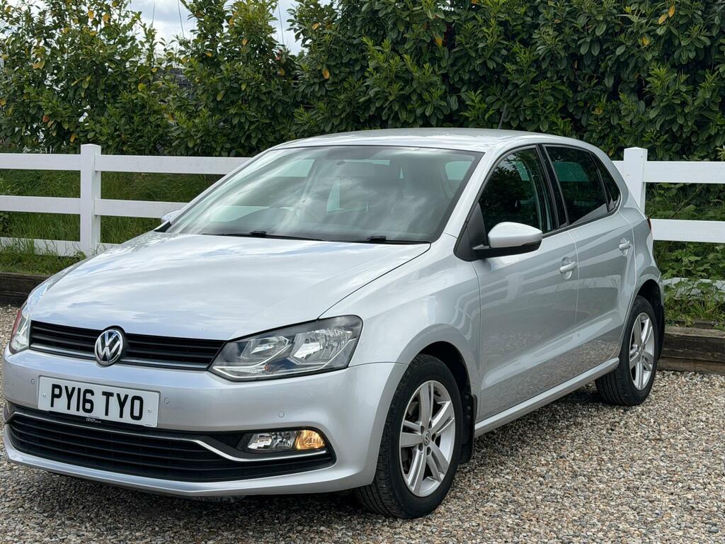 Volkswagen Polo 1.2 Tsi Bluemotion Tech Match Euro 6 Ss PY16TYO Silver #5