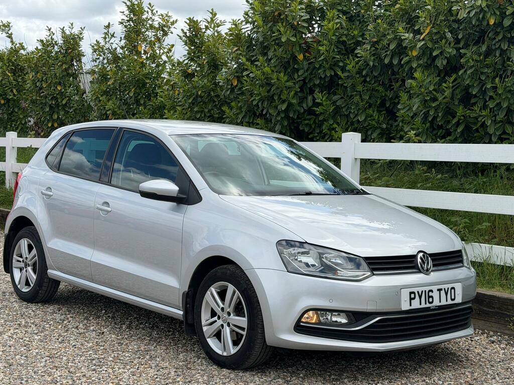 Volkswagen Polo 1.2 Tsi Bluemotion Tech Match Euro 6 Ss PY16TYO Silver #3
