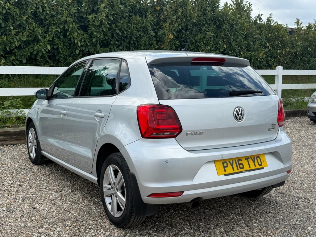Volkswagen Polo 1.2 Tsi Bluemotion Tech Match Euro 6 Ss PY16TYO Silver #6