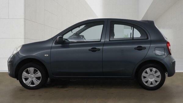 Nissan Micra 1.2 12V Visia Euro 5 EN12ENY Grey #4