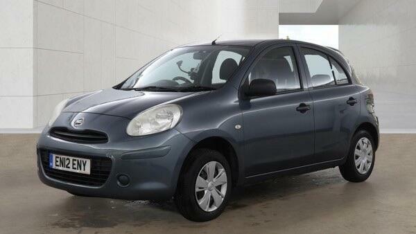 Nissan Micra 1.2 12V Visia Euro 5 EN12ENY Grey #2