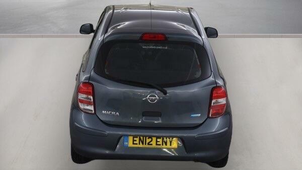 Nissan Micra 1.2 12V Visia Euro 5 EN12ENY Grey #5