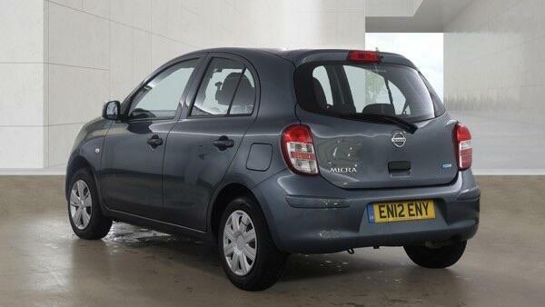 Nissan Micra 1.2 12V Visia Euro 5 EN12ENY Grey #3