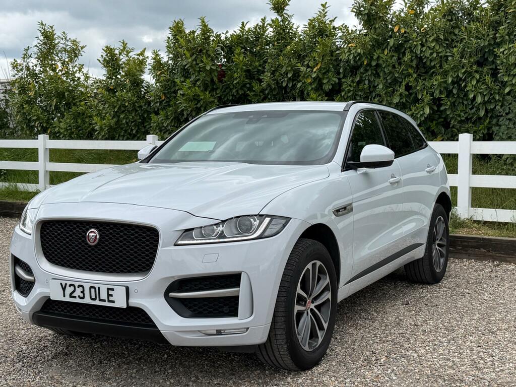 Jaguar F-Pace 2.0 D180 R-sport Awd Euro 6 Ss White #5