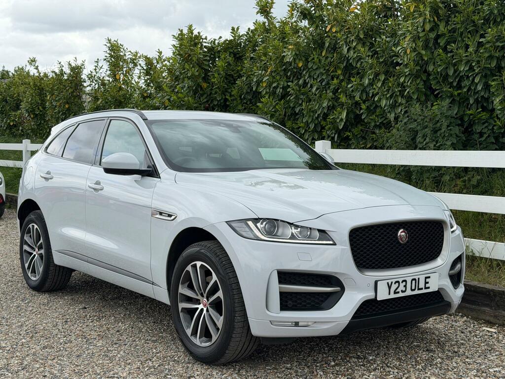 Jaguar F-Pace 2.0 D180 R-sport Awd Euro 6 Ss White #3
