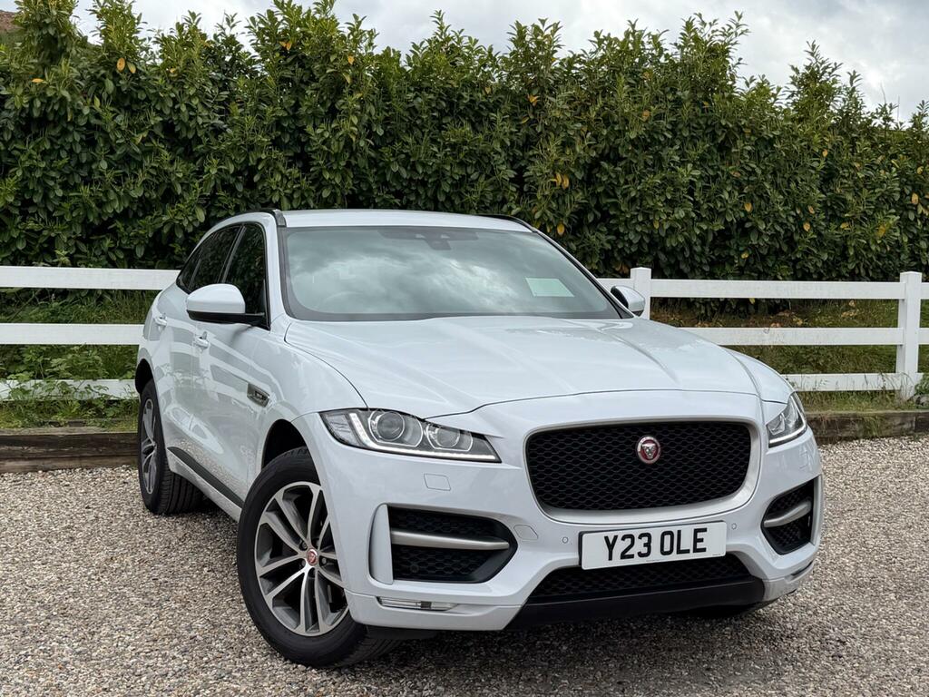 Jaguar F-Pace 2.0 D180 R-sport Awd Euro 6 Ss White