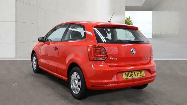 Volkswagen Polo 1.0 Bluemotion Tech S Euro 6 Ss ND64FZL Red #4