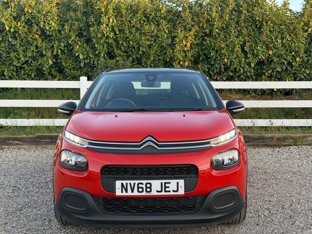 Citroen C3 1.2 Puretech Feel Euro 6 Ss NV68JEJ Orange #4