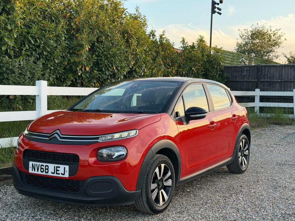 Citroen C3 1.2 Puretech Feel Euro 6 Ss NV68JEJ Orange #5