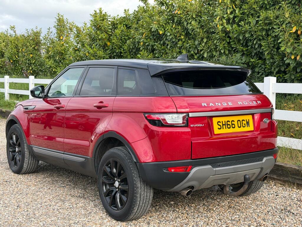 Land Rover Range Rover Evoque 2.0 Td4 Se 4Wd Euro 6 Ss SH66OGW Red #3