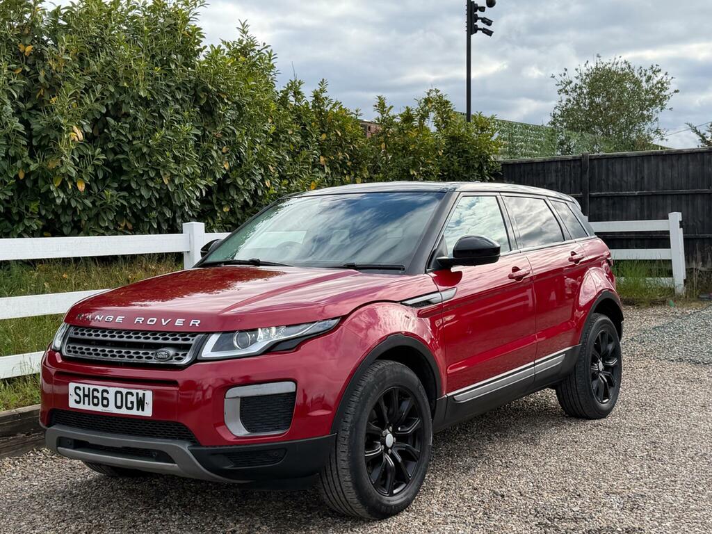 Land Rover Range Rover Evoque 2.0 Td4 Se 4Wd Euro 6 Ss SH66OGW Red #6