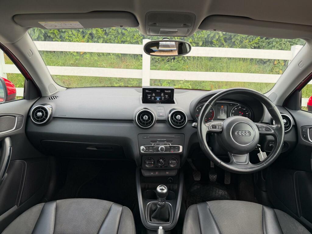 Audi A1 1.4 Tfsi Sport Sportback Euro 6 Ss YM17HVJ Red #2