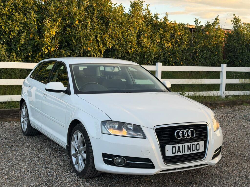 Audi A3 2.0 Tdi Sport Sportback Euro 5 Ss White