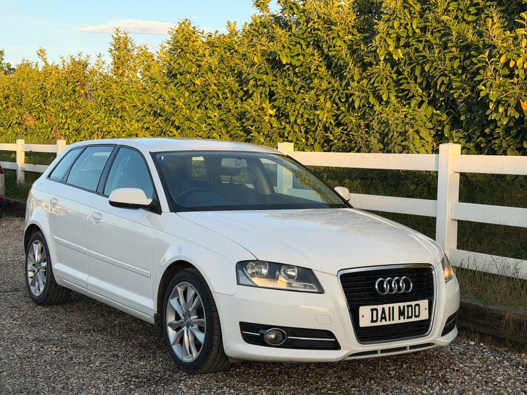 Audi A3 2.0 Tdi Sport Sportback Euro 5 Ss DA11MDO White #6