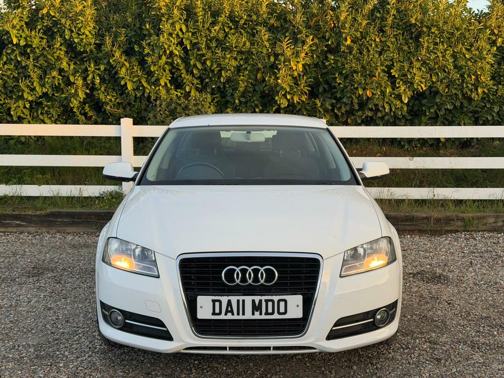 Audi A3 2.0 Tdi Sport Sportback Euro 5 Ss DA11MDO White #2