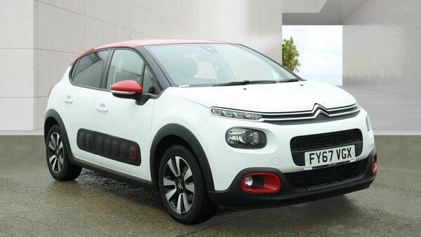 Citroen C3 1.2 Puretech Flair Euro 6 Ss White