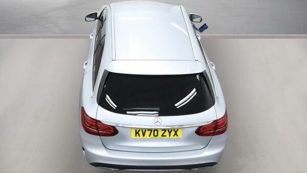 Mercedes-Benz C Class 2.0 C220d Amg Line Edition G-tronic Euro 6 Ss KV70ZYX Silver #5