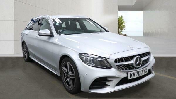 Mercedes-Benz C Class 2.0 C220d Amg Line Edition G-tronic Euro 6 Ss Silver