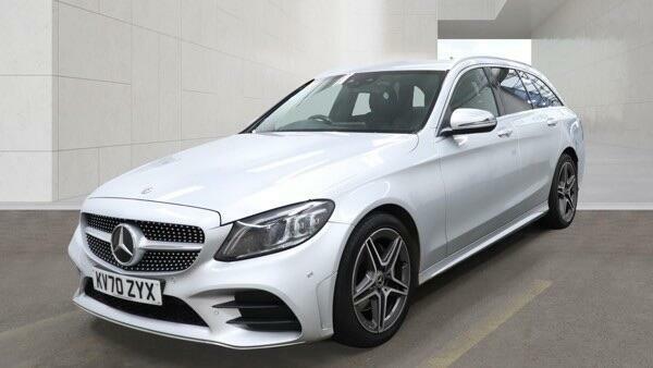 Mercedes-Benz C Class 2.0 C220d Amg Line Edition G-tronic Euro 6 Ss KV70ZYX Silver #2