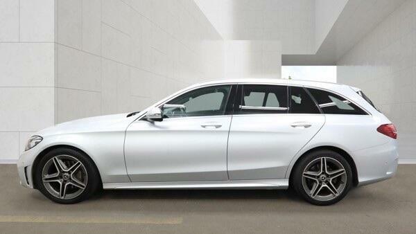 Mercedes-Benz C Class 2.0 C220d Amg Line Edition G-tronic Euro 6 Ss KV70ZYX Silver #4