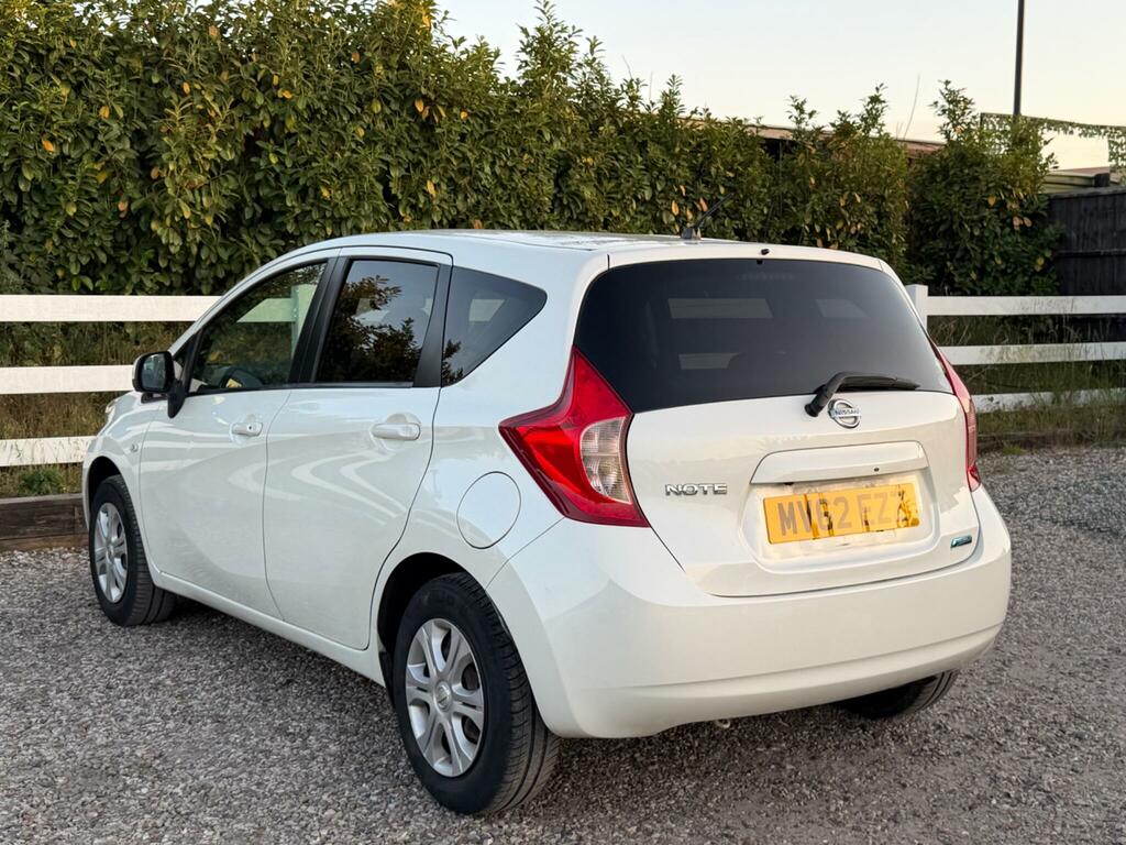 Nissan Note 1.2 Dig-s Acenta Cvt Euro 5 Ss MV62EZZ White #6