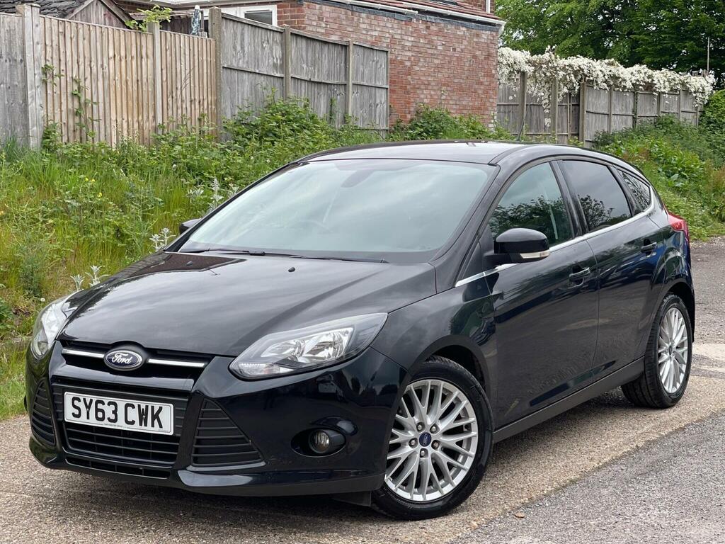 Ford Focus Hatchback 1.6 Tdci Zetec Euro 5 Ss 201363 SY63CWK Black #6