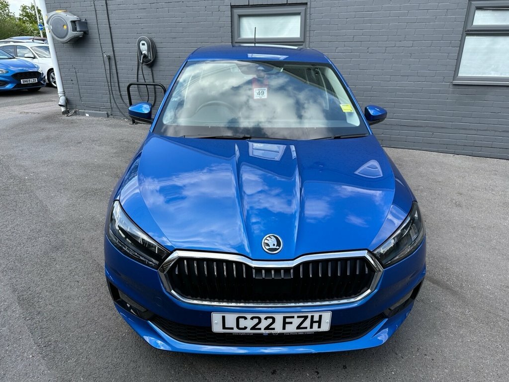 Skoda Fabia 1L Se Comfort LC22FZH Blue #4