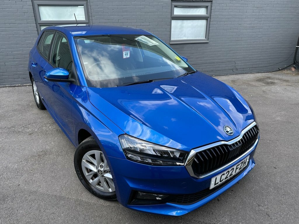 Skoda Fabia 1L Se Comfort Blue