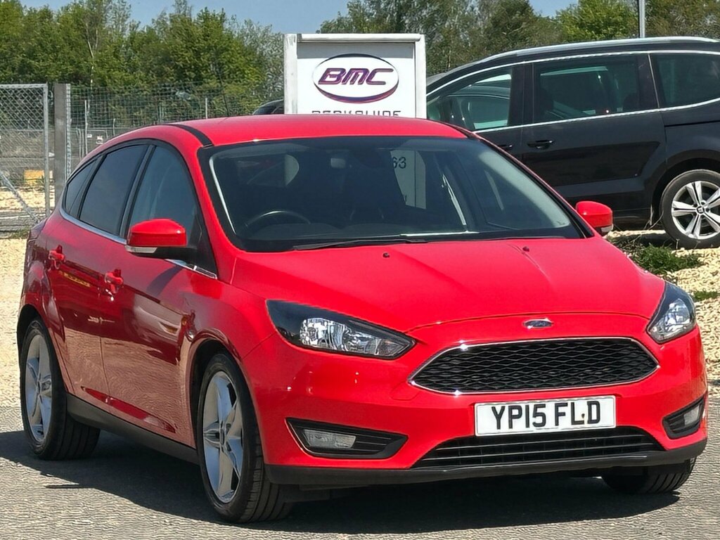 Ford Focus 1.5 Tdci Zetec Hatchback Euro 6 Red
