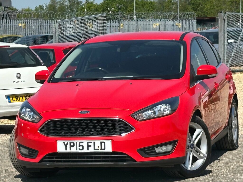 Ford Focus 1.5 Tdci Zetec Hatchback Euro 6 YP15FLD Red #6