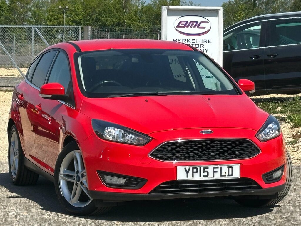 Ford Focus 1.5 Tdci Zetec Hatchback Euro 6 YP15FLD Red #3